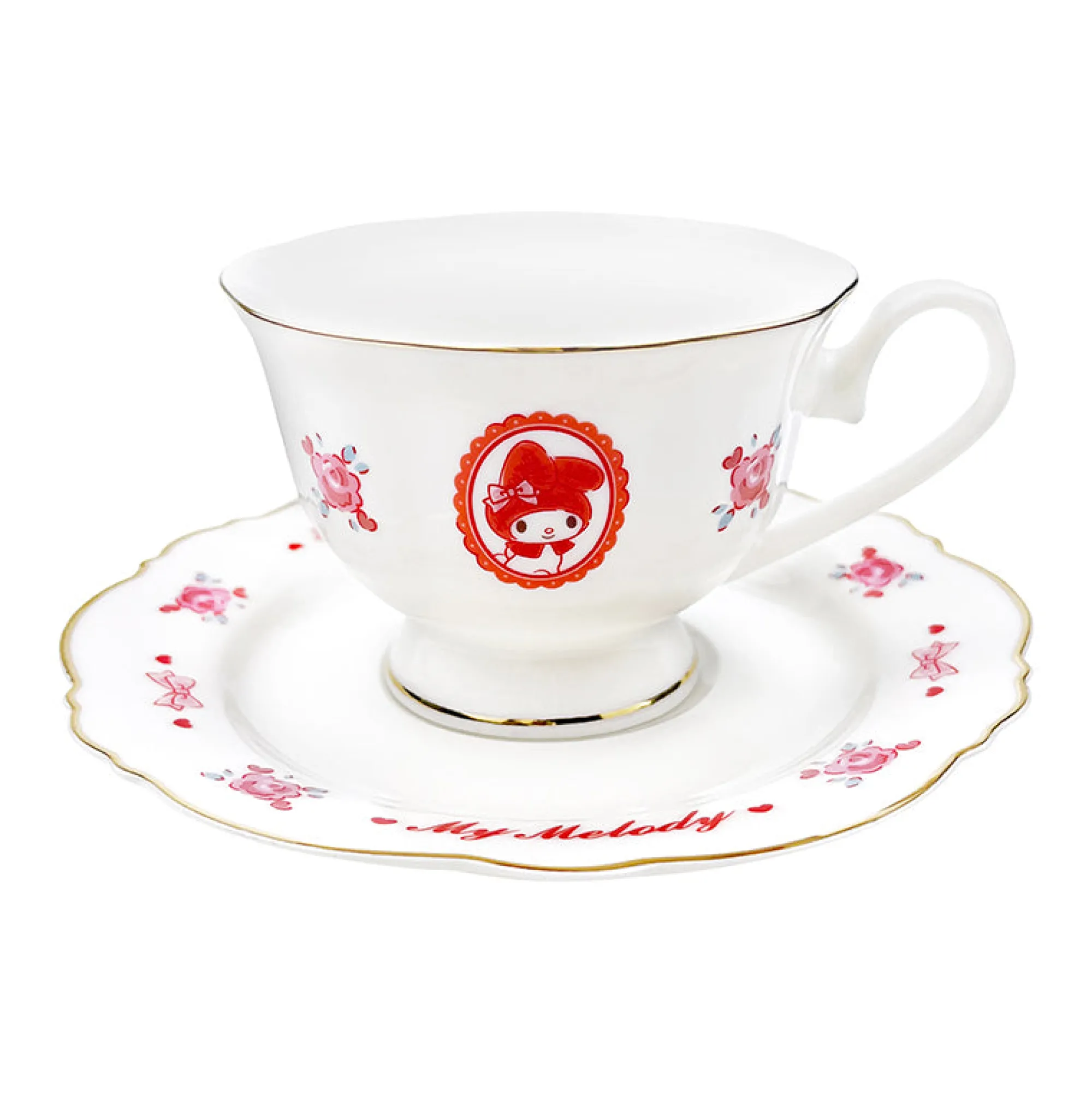 Global Original My Melody Tea Cup and Saucer Set (Classic Corduroy Series)