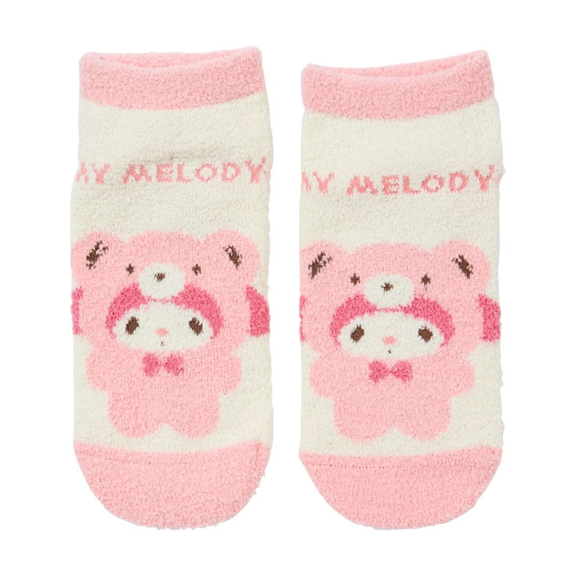 Japan Original My Melody Teddy Bear Cozy Ankle Socks