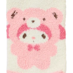 Japan Original My Melody Teddy Bear Cozy Ankle Socks