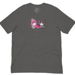Printful My Melody 50th Anniversary and Kuromi 20th Anniversary Tee (Hearts)