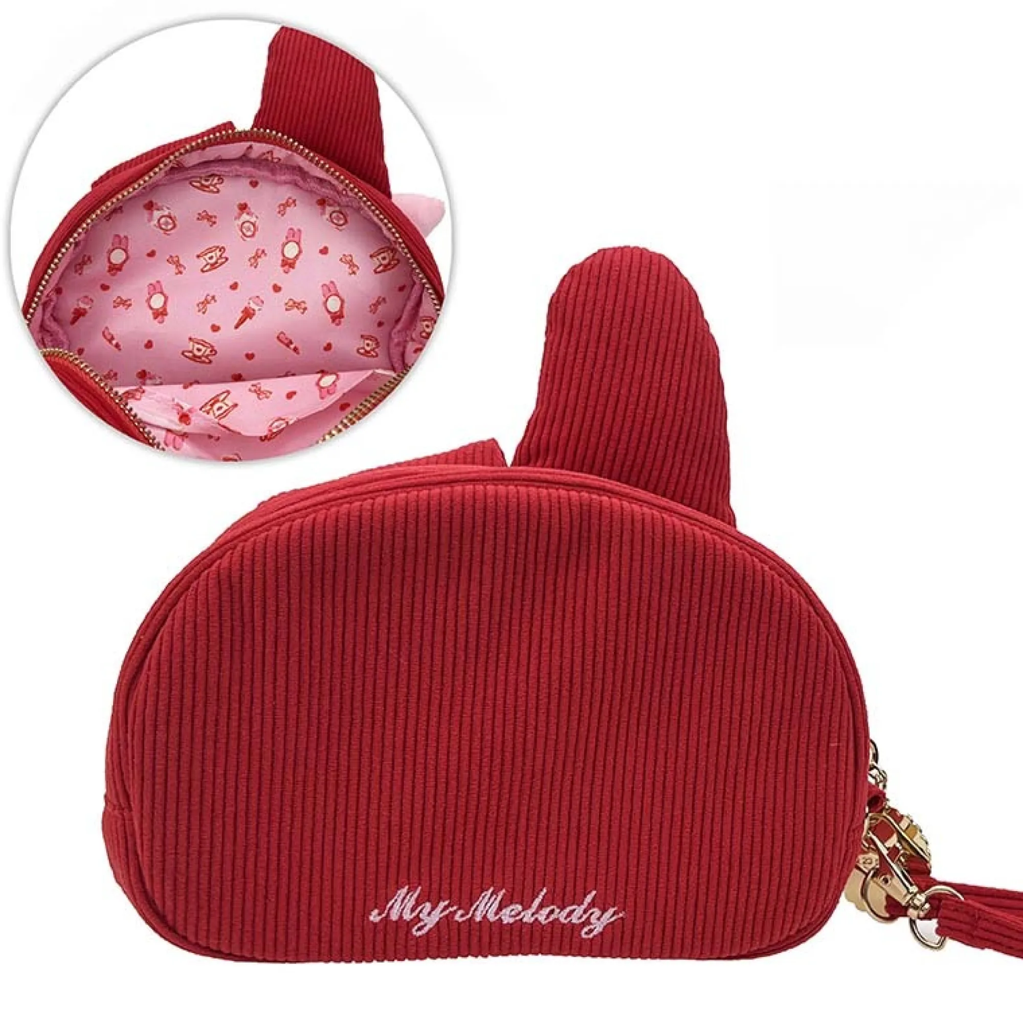Global Original My Melody 2-Way Wristlet (Classic Corduroy Series)