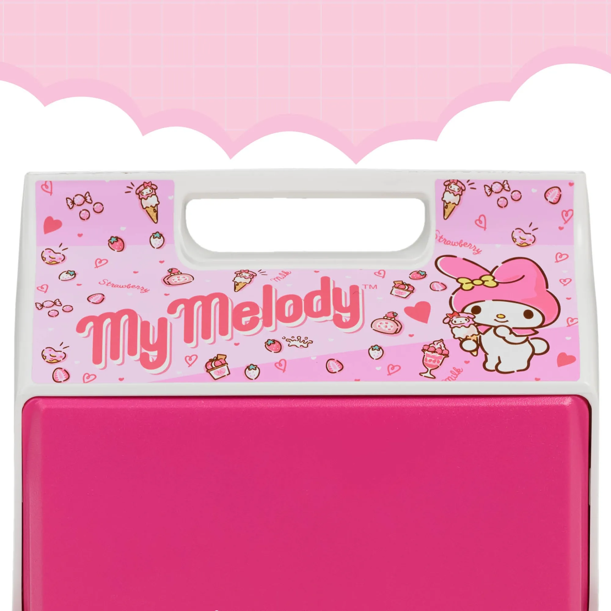 Igloo Products Corp My Melody x Igloo 50th Anniversary Little Playmate 7 Qt Cooler