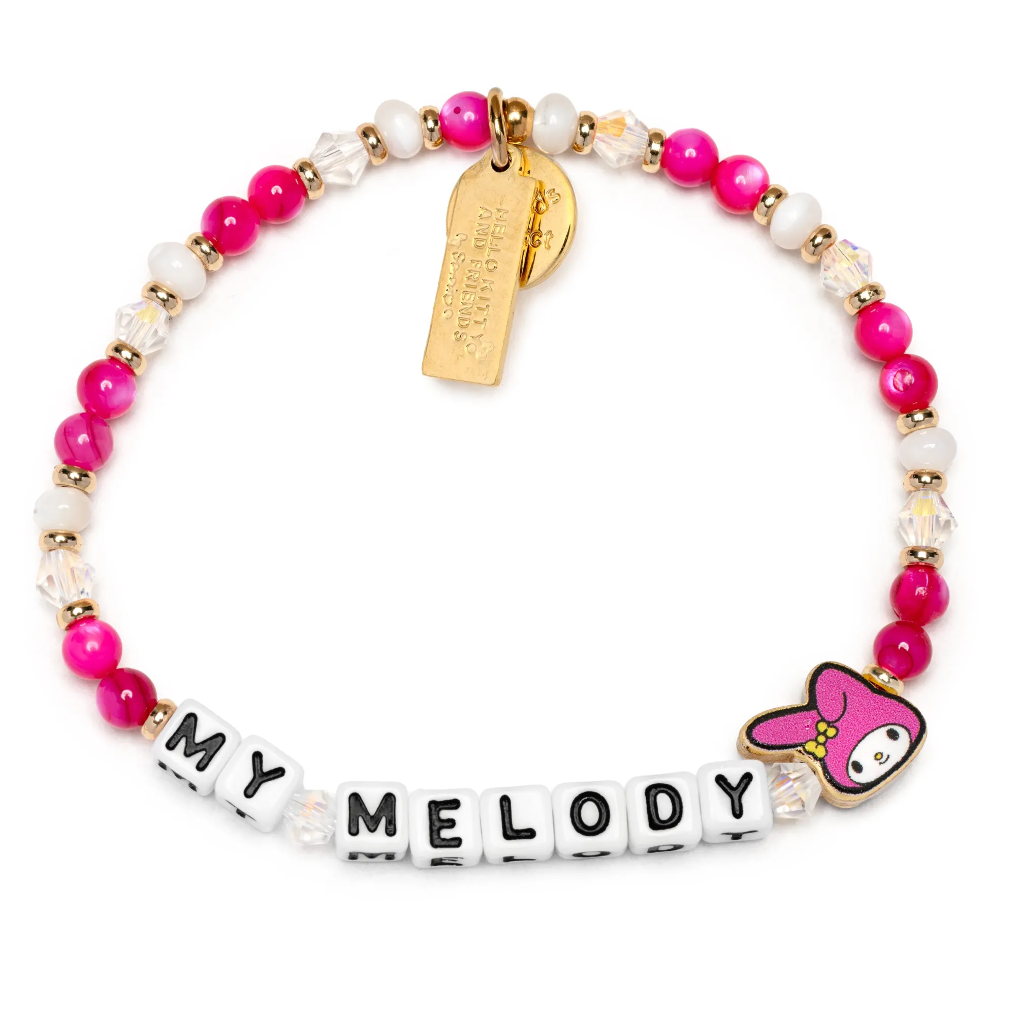 LITTLE WORDS PROJECT My Melody x Beaded Bracelet