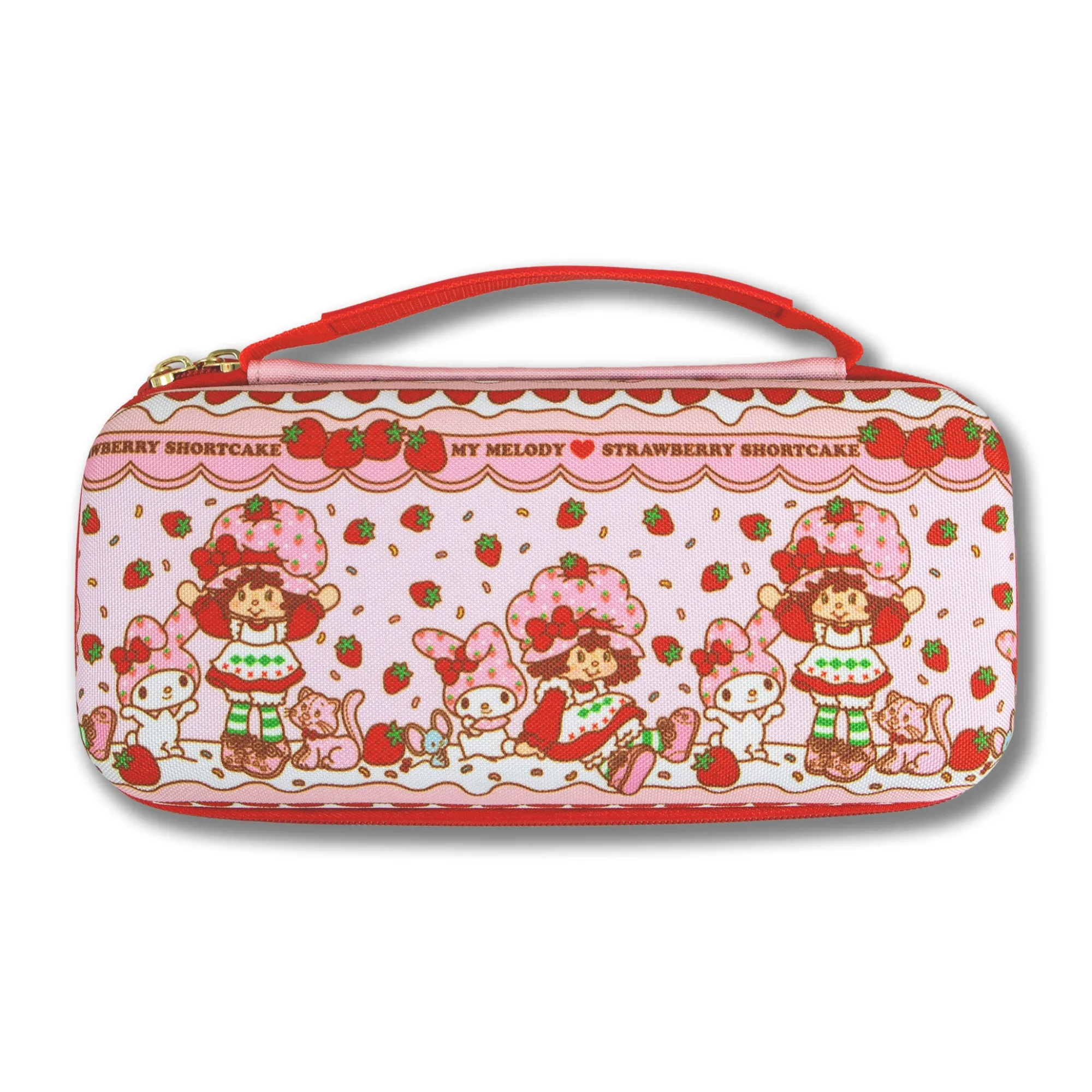 BySonix Inc. My Melody x Strawberry Shortcake Nintendo Switch Carrying Case