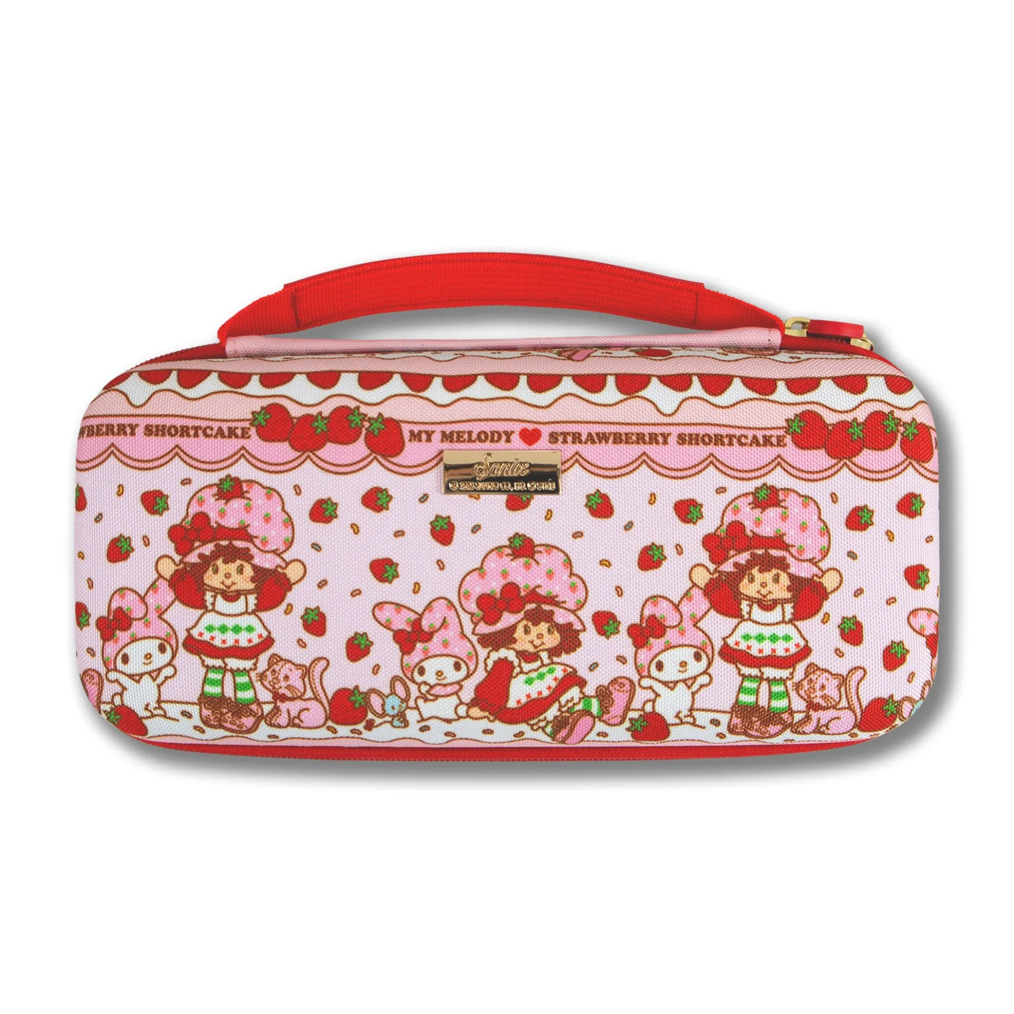 BySonix Inc. My Melody x Strawberry Shortcake Nintendo Switch Carrying Case