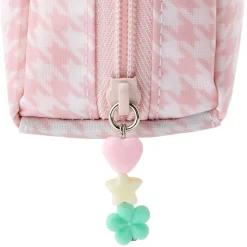Japan Original My Melody Zipper Pouch (Floral Houndstooth Series)