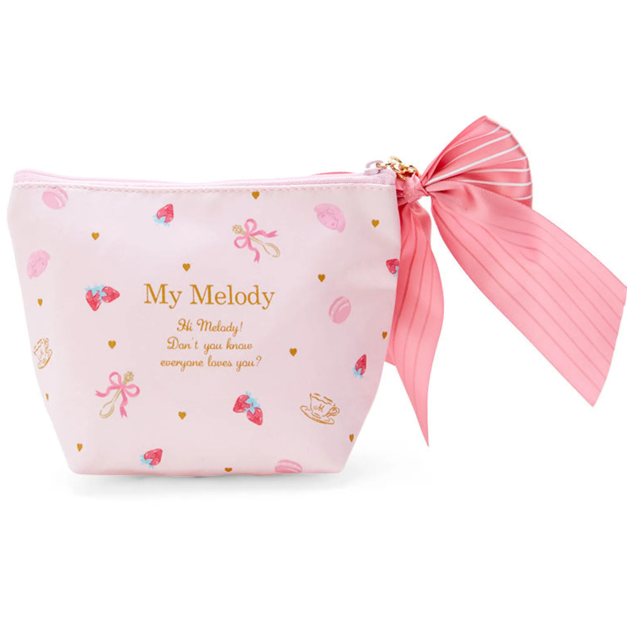 Japan Original My Melody Zipper Pouch (Tea Room Series)