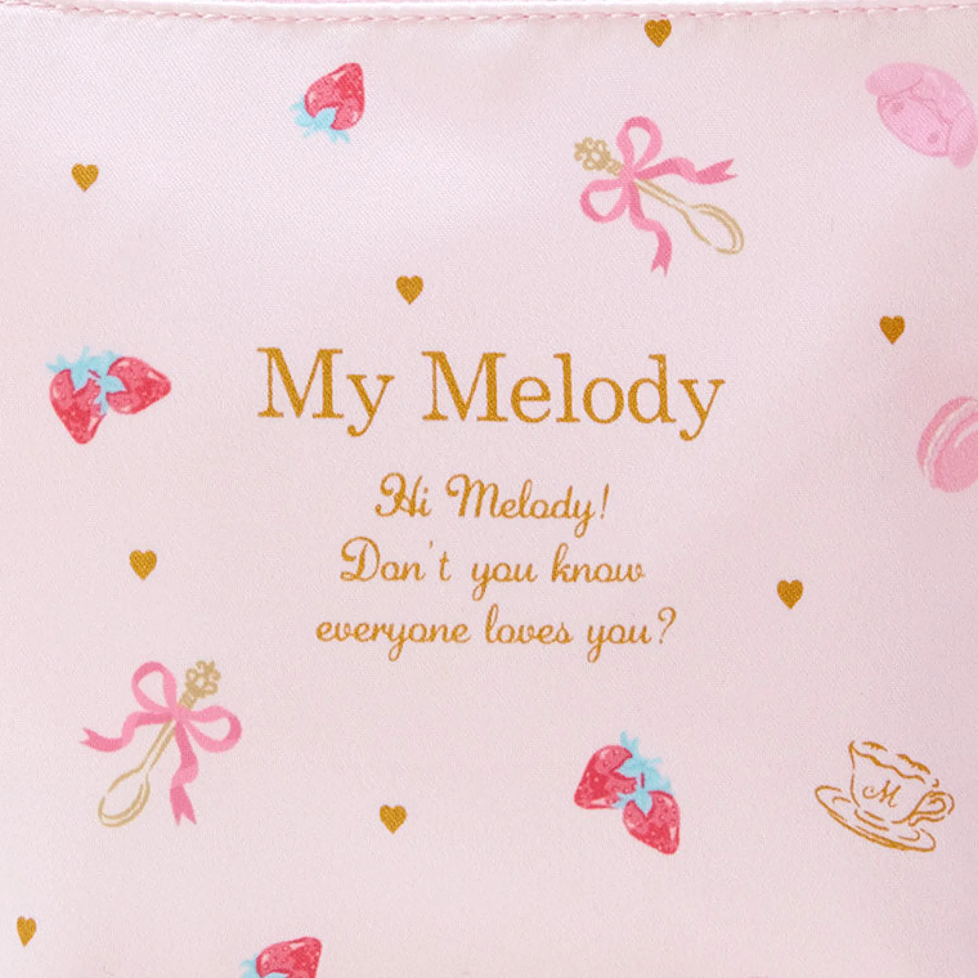 Japan Original My Melody Zipper Pouch (Tea Room Series)