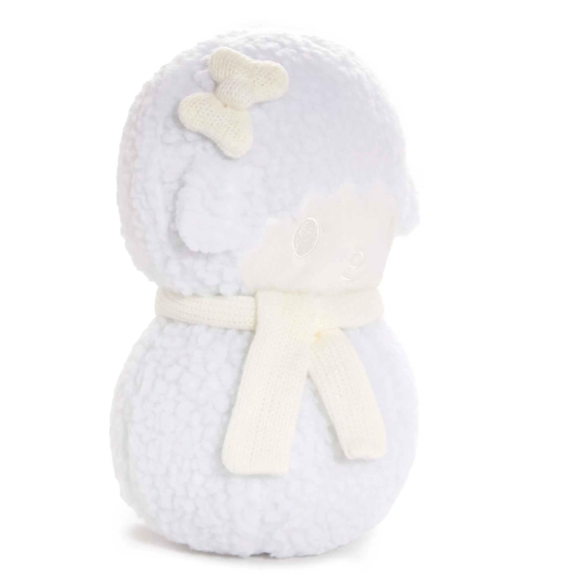 HUNET My Sweet Piano 10" Holiday Snowman Plush