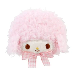 Japan Original My Sweet Piano Plush Hair Clip (Gingham Bow)