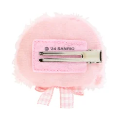 Japan Original My Sweet Piano Plush Hair Clip (Gingham Bow)