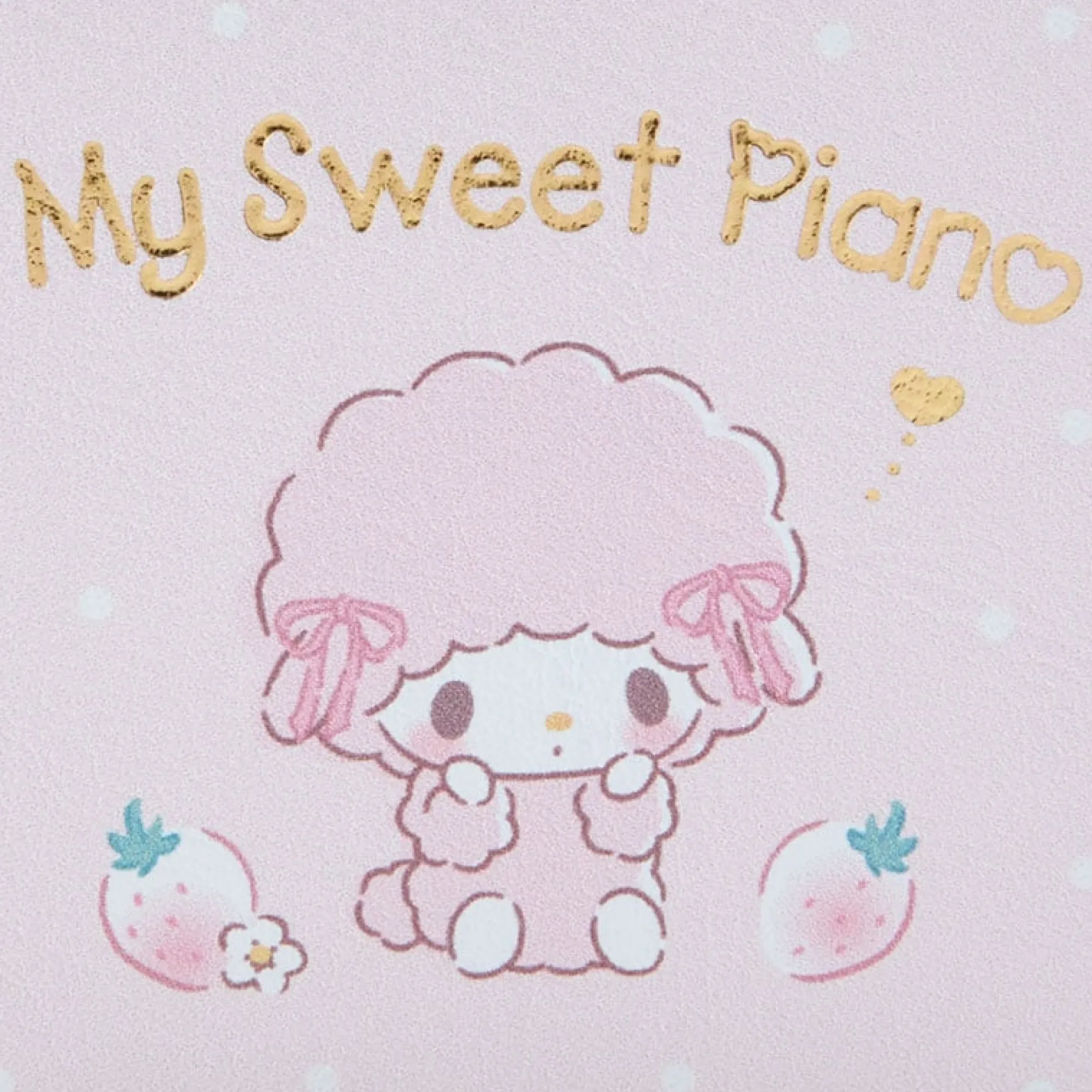 Japan Original My Sweet Piano 2-Way Compact Mirror