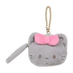 Japan Original Nya Ni Nyu Nye Nyon Plush Mini Face Pouch (Sanrio Cat Club Series)