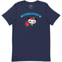 Printful Pandapple Blue Hearts Tee