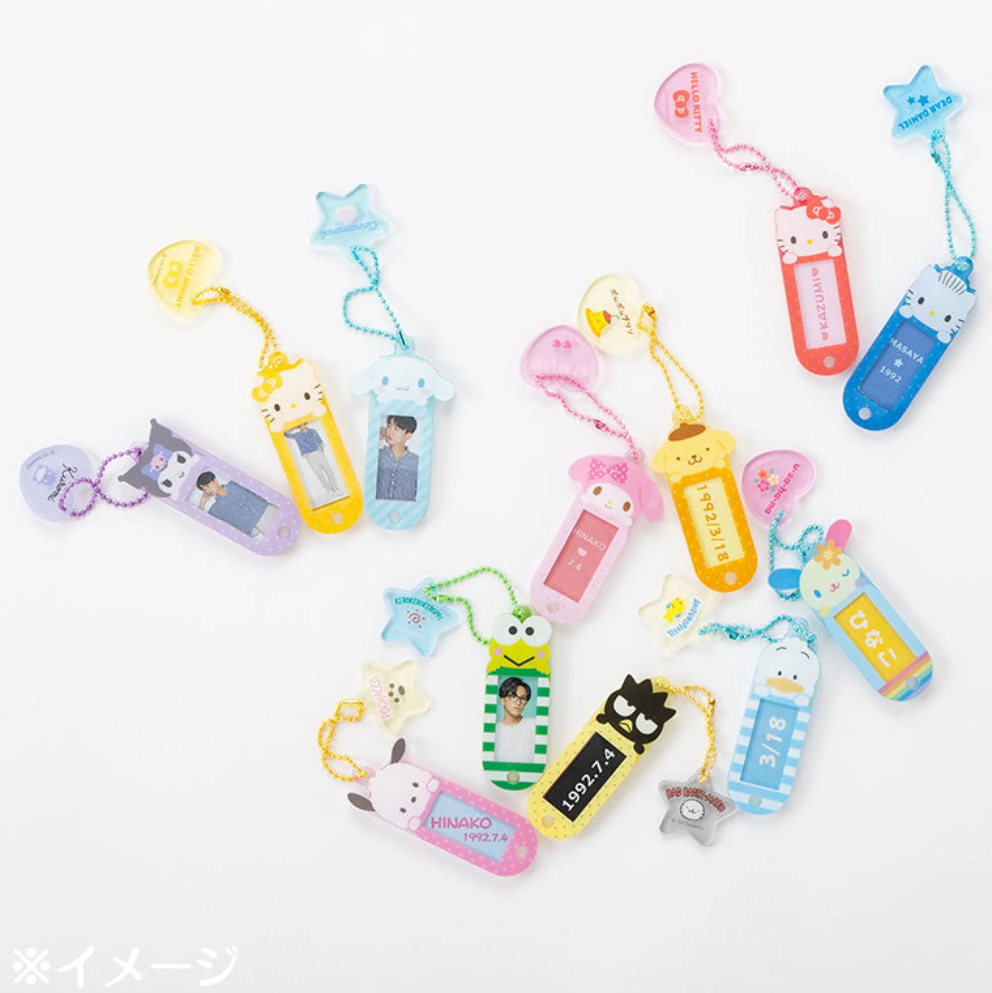 Japan Original Pannapitta Customizable Mascot Bag Charm