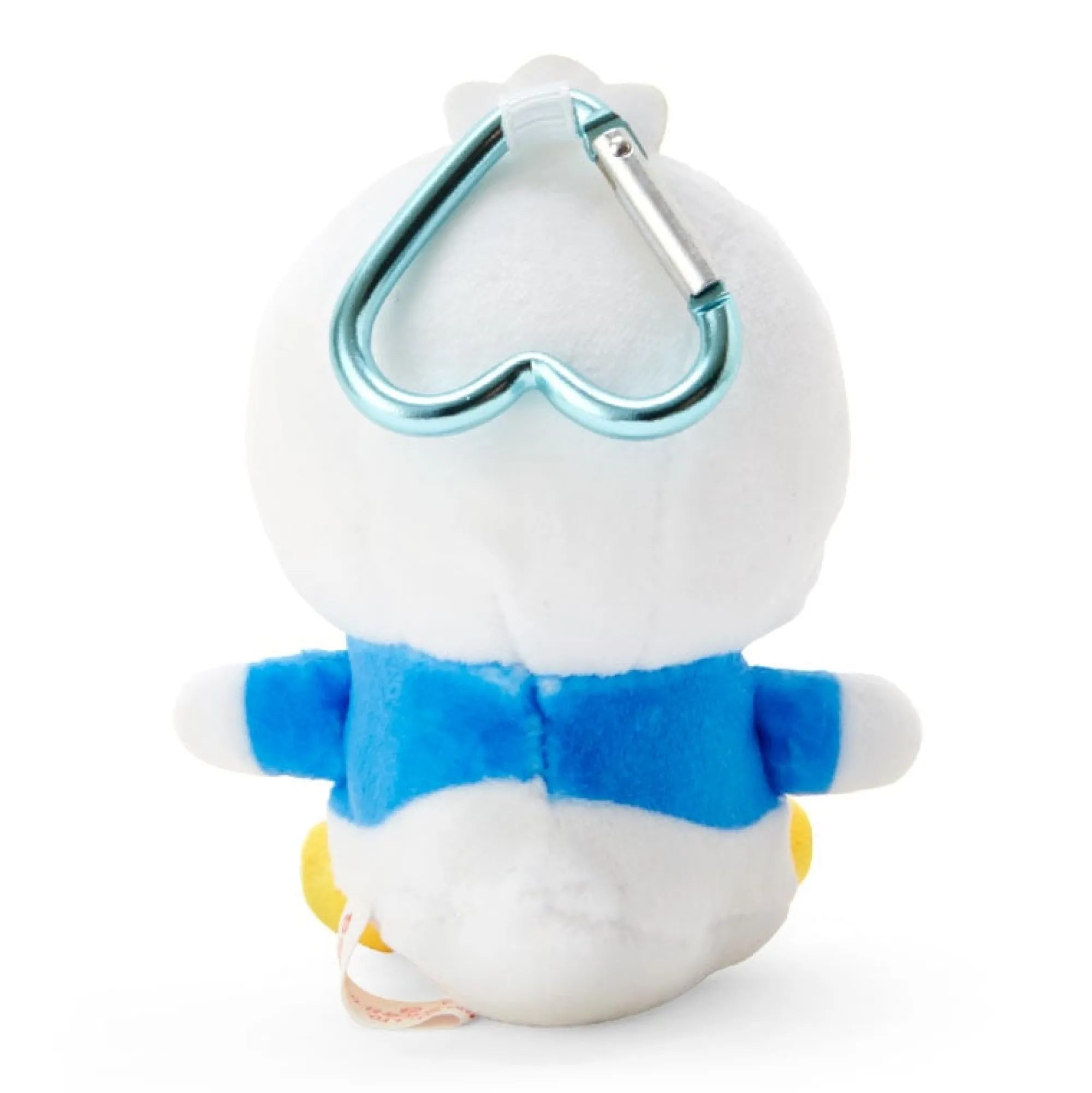 Japan Original Pekkle Plush Mascot All My Heart Keychain