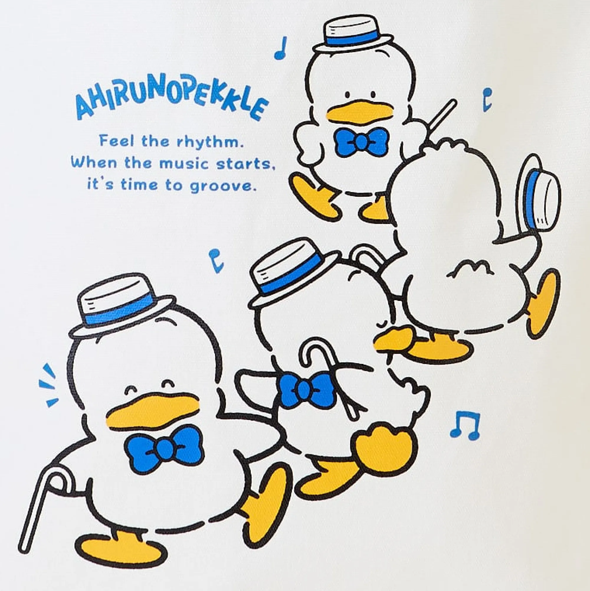 Japan Original Pekkle Tote Bag (Happy Song and Dance Series)