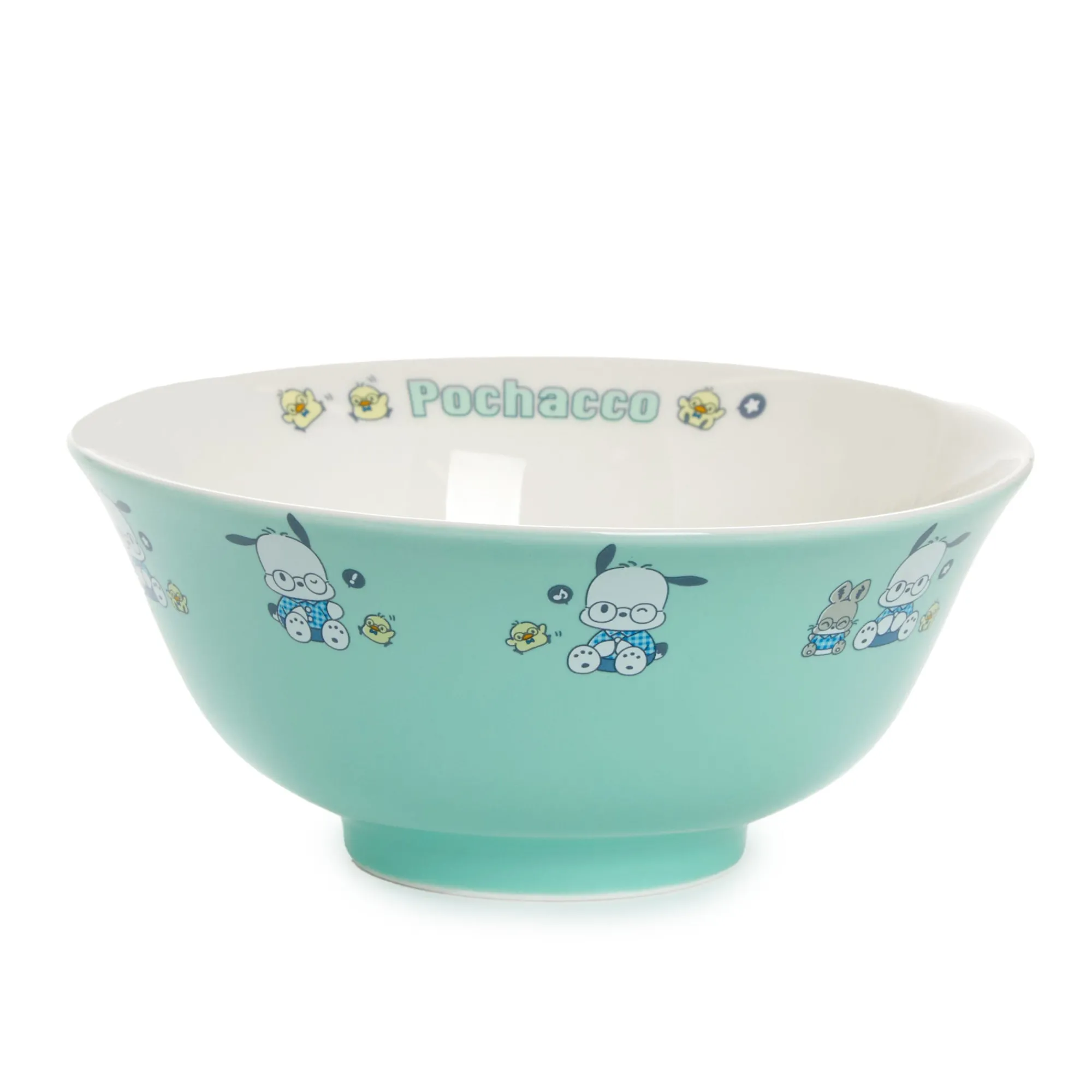 Global Original Pochacco Ceramic Bowl (Glasses Series)