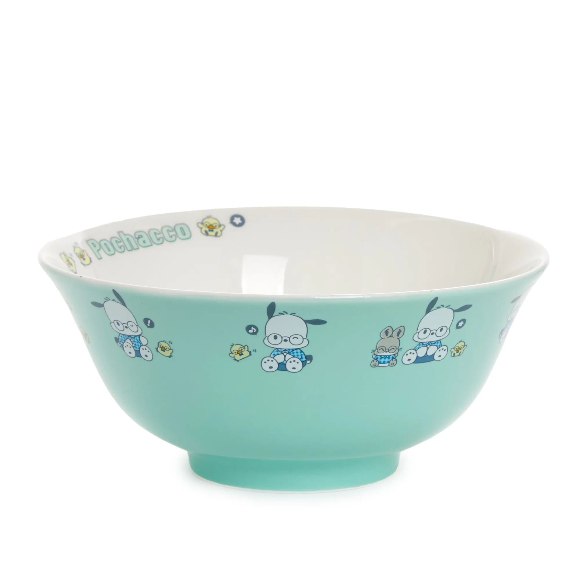 Global Original Pochacco Ceramic Bowl (Glasses Series)