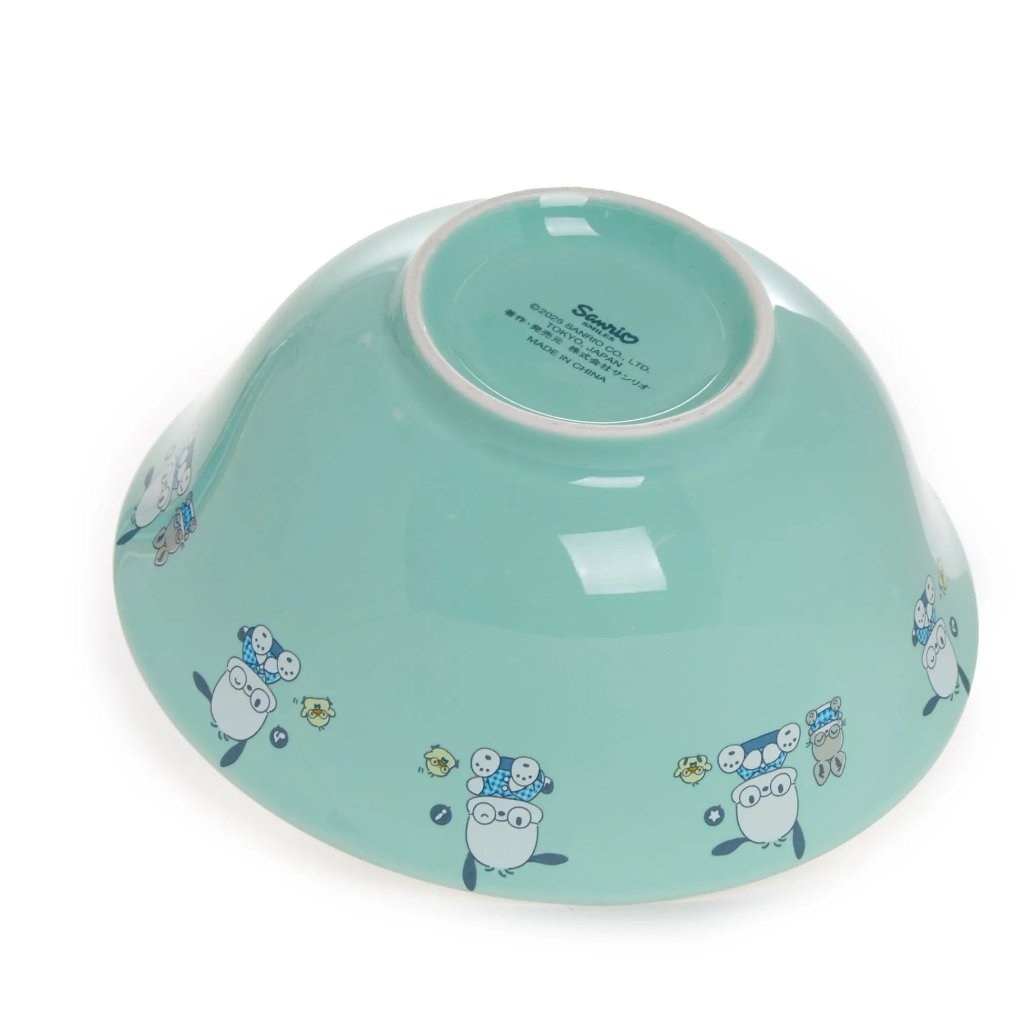 Global Original Pochacco Ceramic Bowl (Glasses Series)