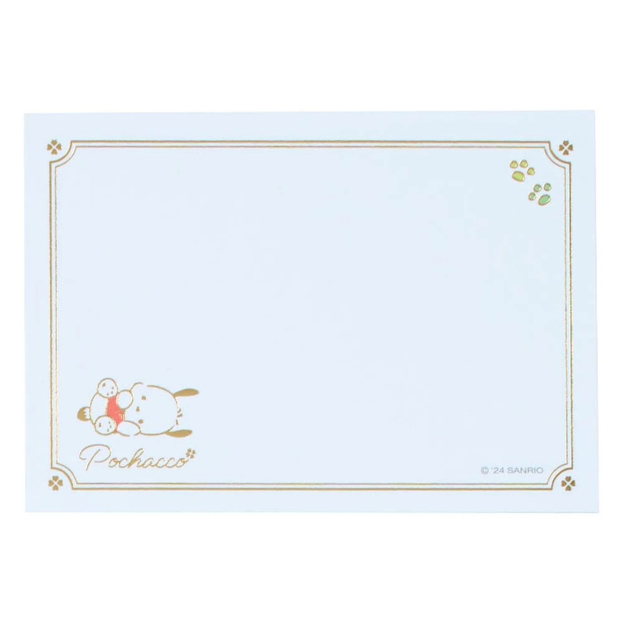 Japan Original Pochacco Classic Mini Memo Pad