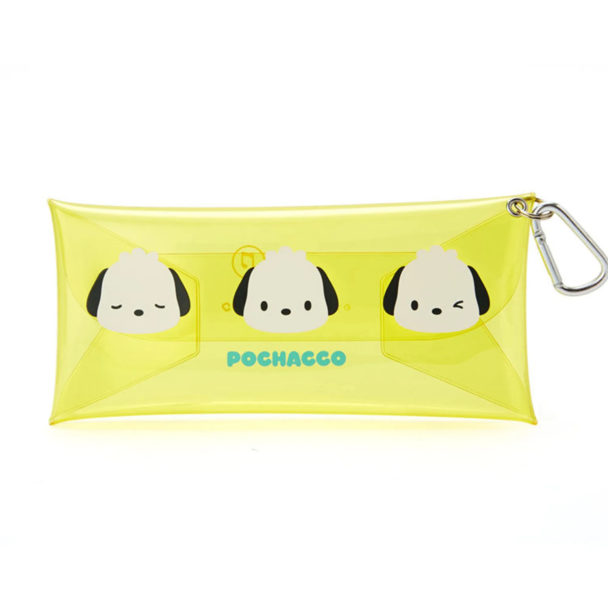 Japan Original Pochacco Clear Mini Pouch