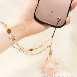Hamee.com - Hamee US Pochacco Latte Bear Beaded Charm Mobile Phone Wrist Strap