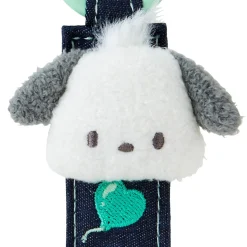 Japan Original Pochacco Logo Keychain (Denim Patch Series)