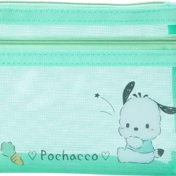 Japan Original Pochacco Mesh Pencil Pouch