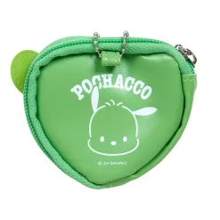 Japan Original Pochacco Mini Pouch and Pin Set (Big Heart Series)
