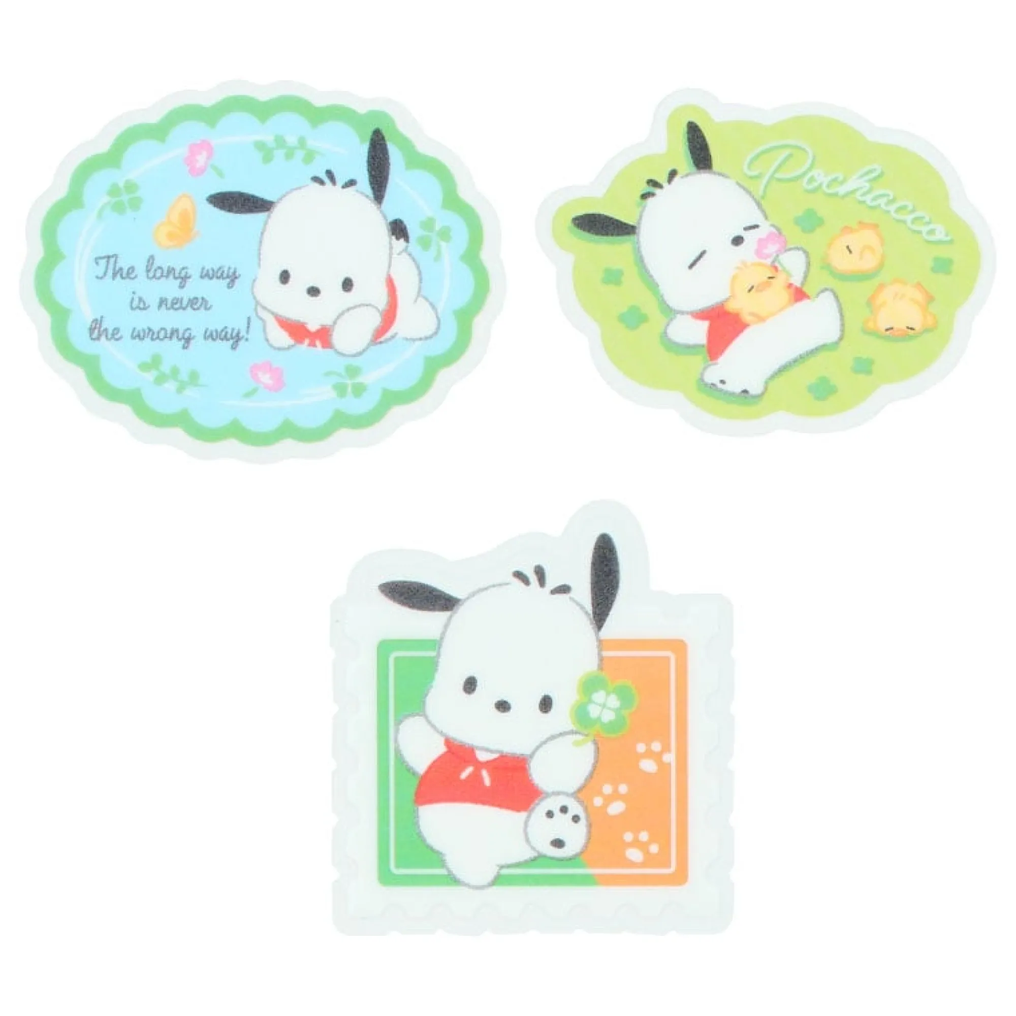 Japan Original Pochacco 30-pc Mini Sticker Set