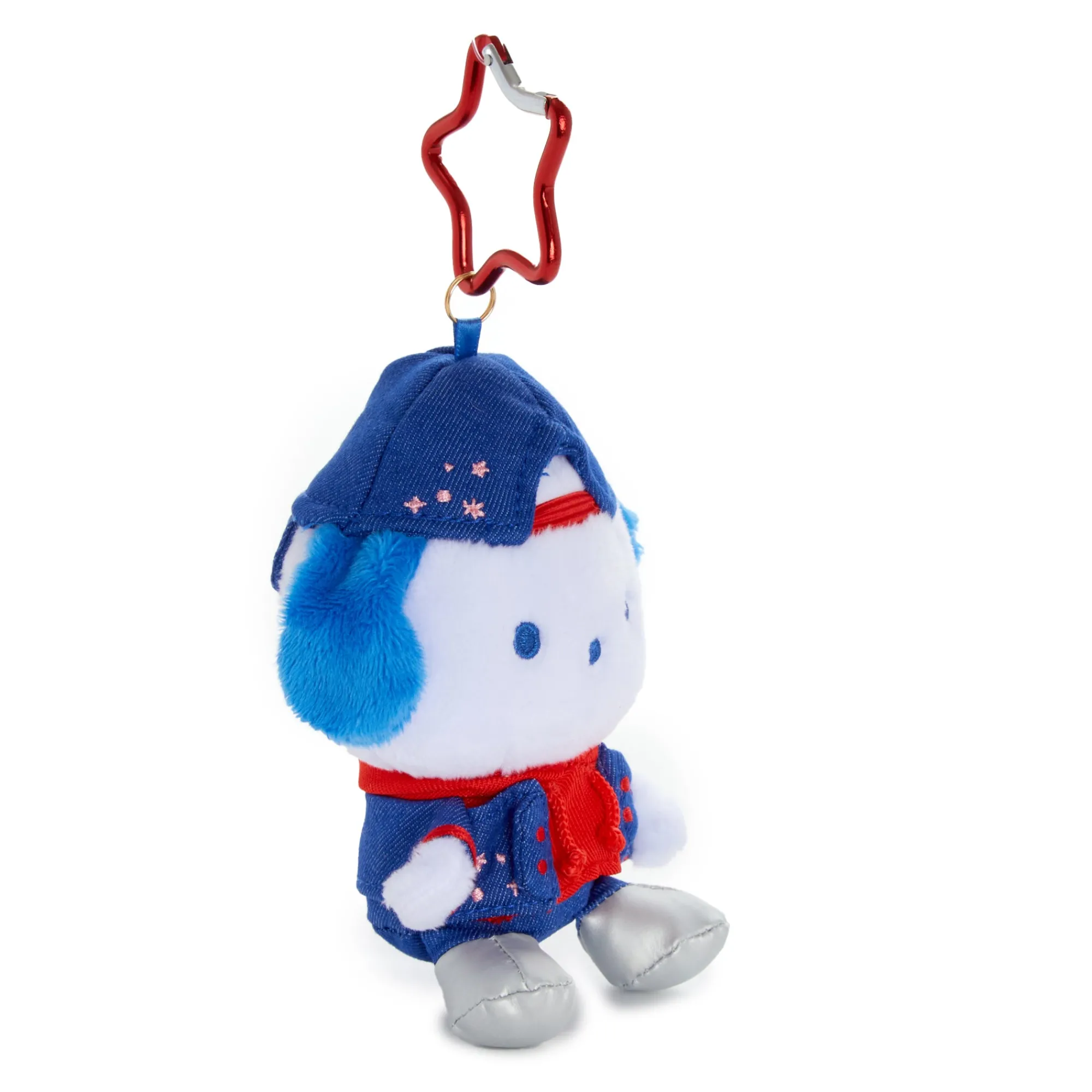 Global Original Pochacco Plush Mascot Keychain (Hapidanbui Boy Band Series)