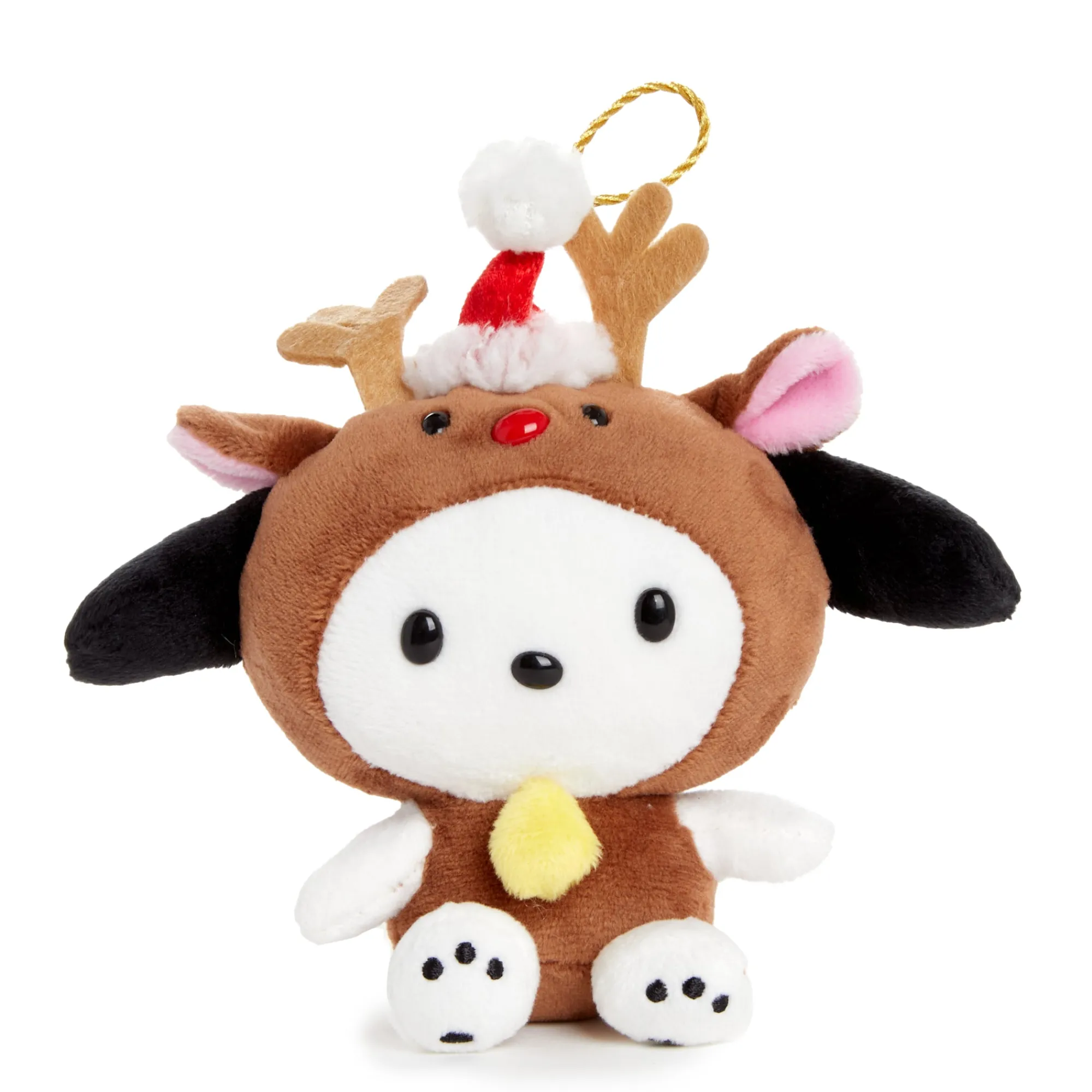 NAKAJIMA CORPORATION Pochacco Plush Reindeer Ornament