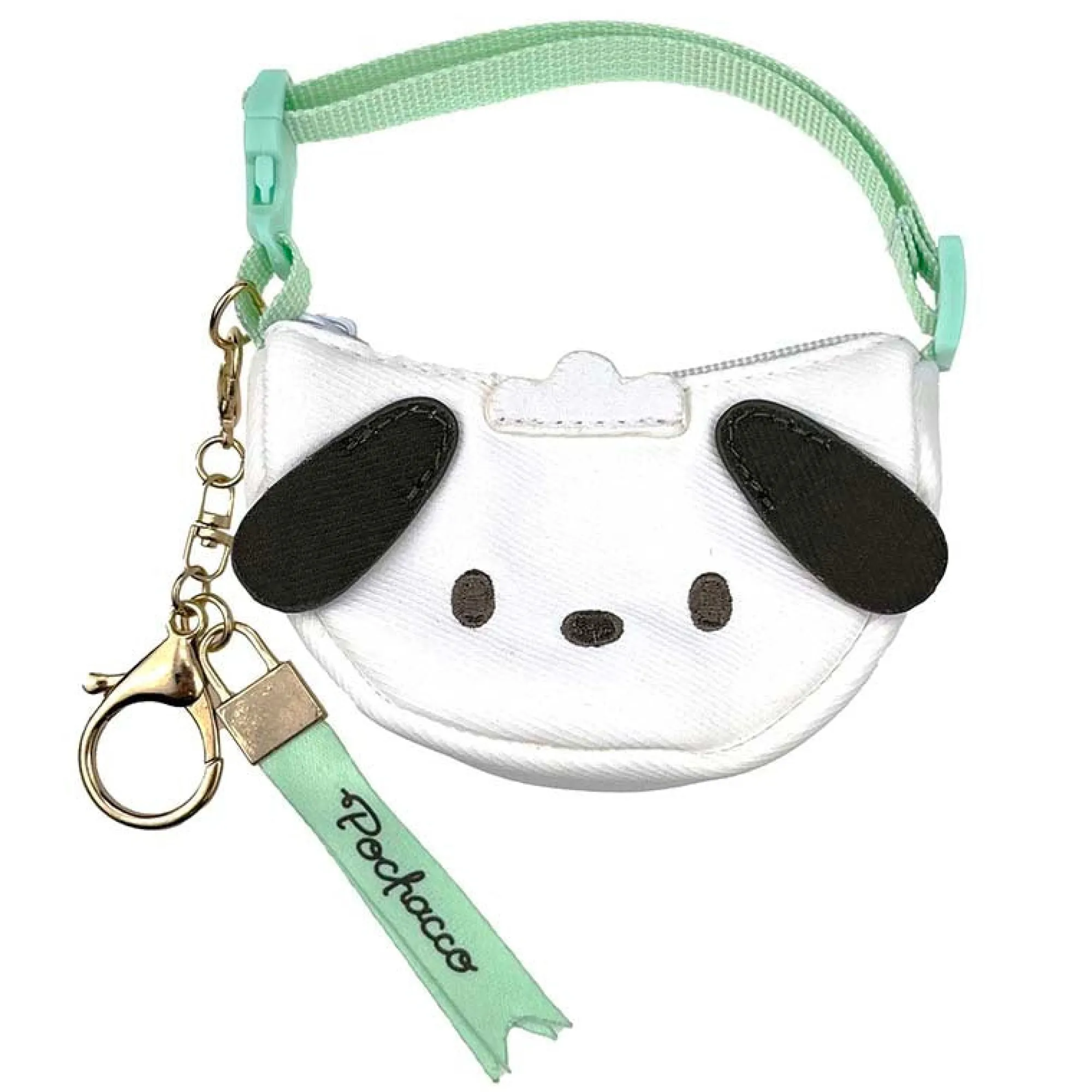 Global Original Pochacco 2-Way Crescent Bag Charm