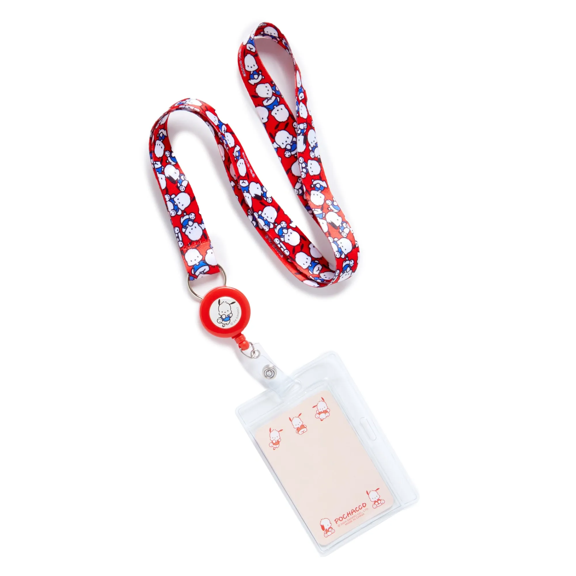 NAKAJIMA CORPORATION Pochcco ID Badge Holder (All-Over Series)
