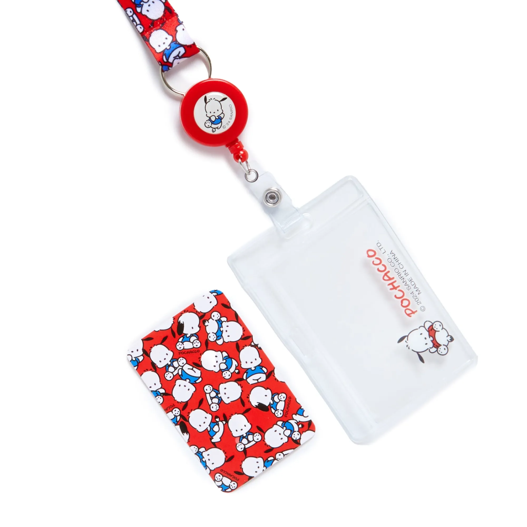 NAKAJIMA CORPORATION Pochcco ID Badge Holder (All-Over Series)