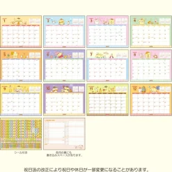 Japan Original Pompompurin 2025 Desk Calendar