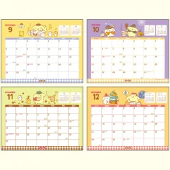 Japan Original Pompompurin 2025 Desk Calendar
