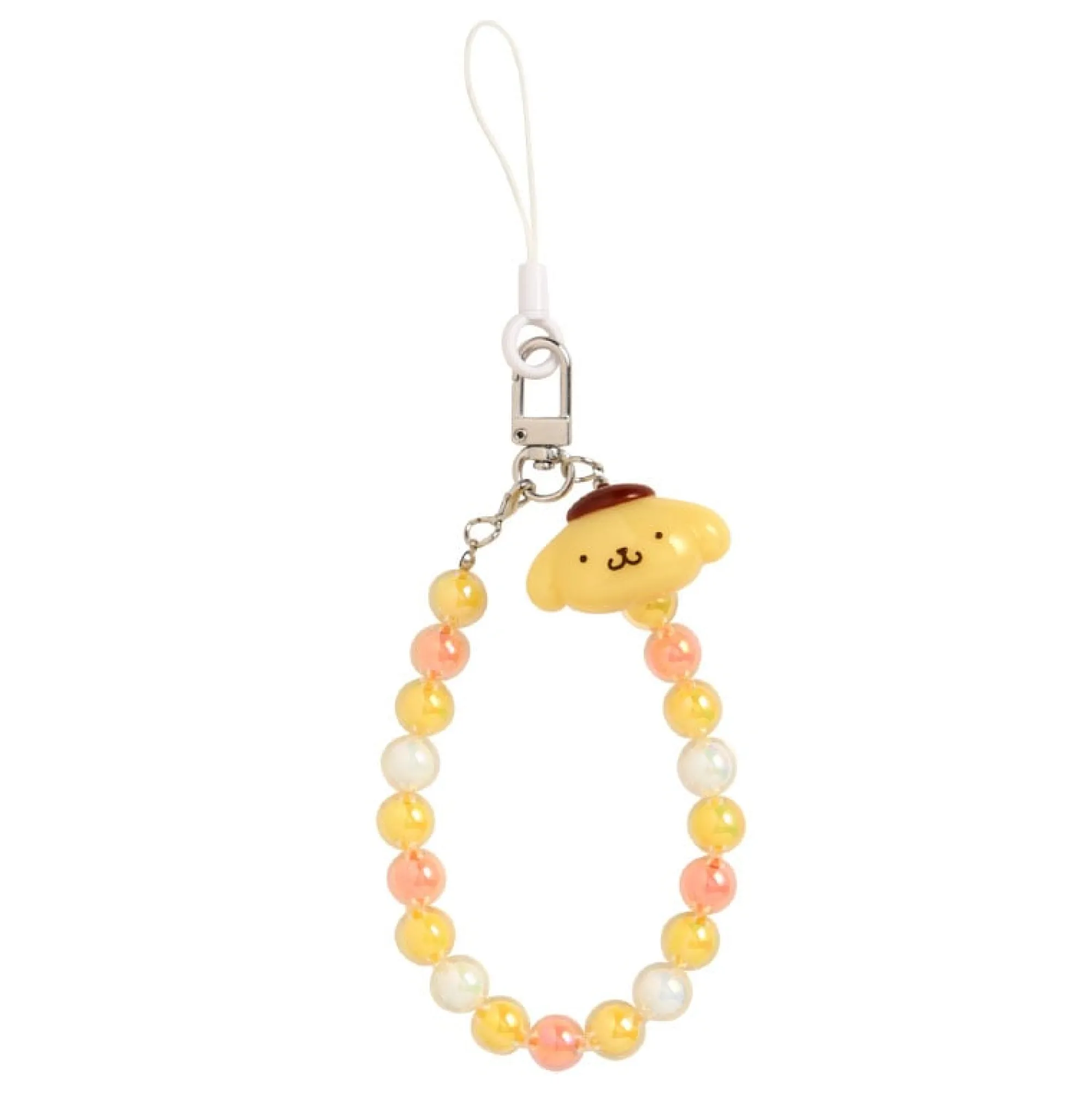 Japan Original Pompompurin Beaded Smartphone Charm