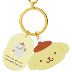 Japan Original Pompompurin Besties Keychain