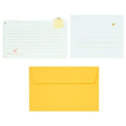 Japan Original Pompompurin Classic Enclosure Letter Set