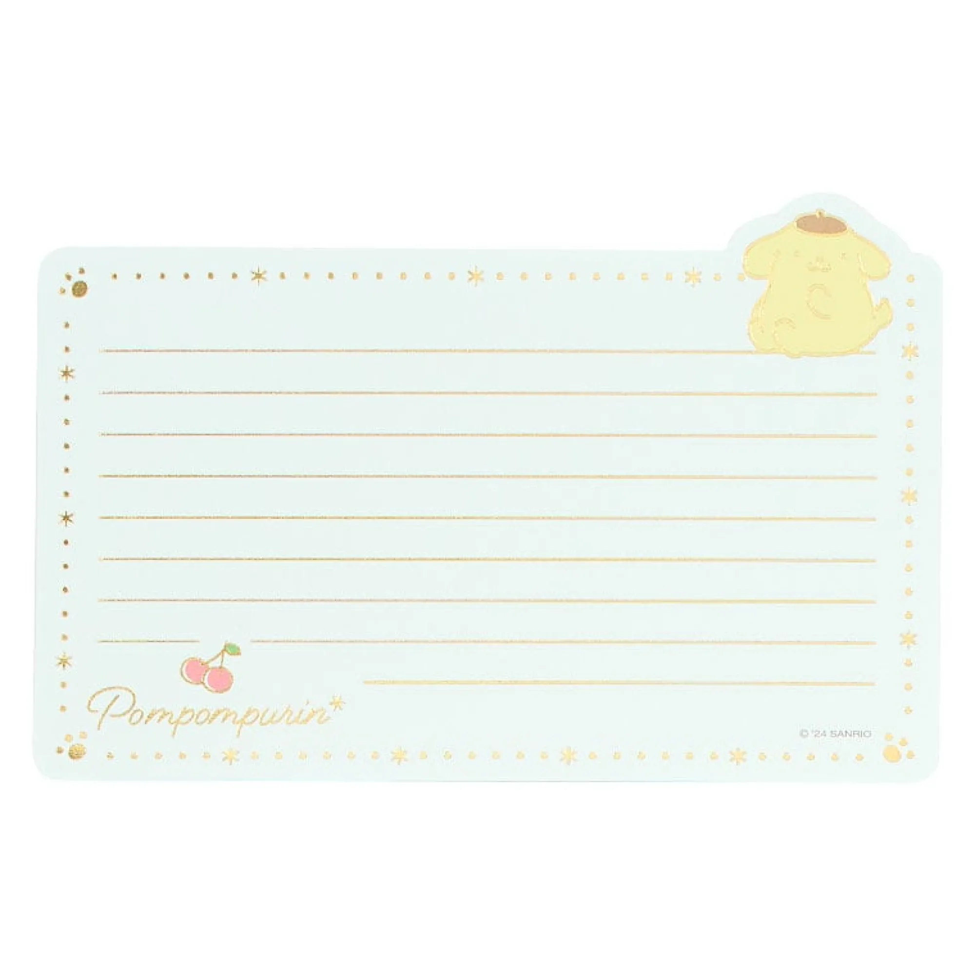Japan Original Pompompurin Classic Enclosure Letter Set