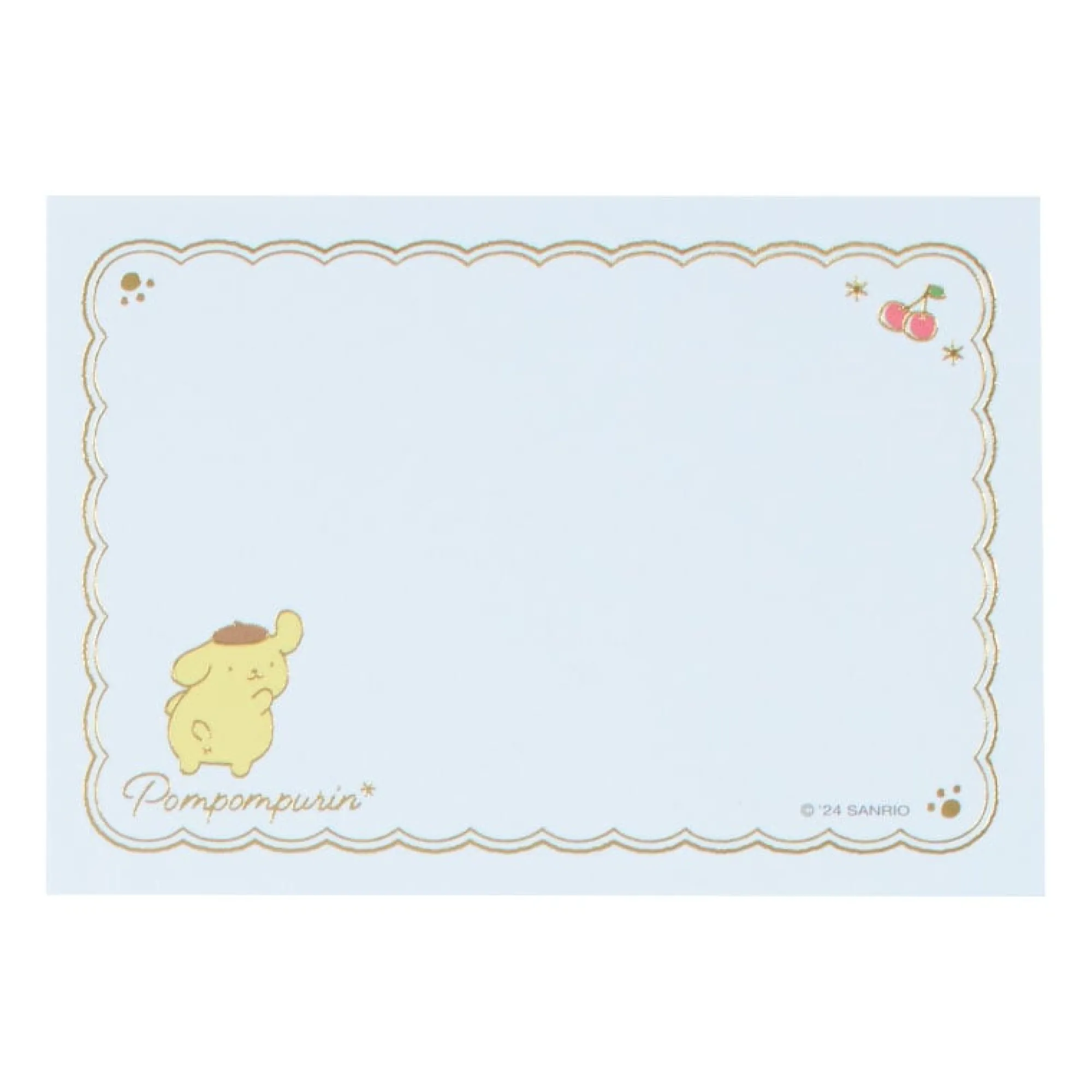Japan Original Pompompurin Classic Mini Memo Pad