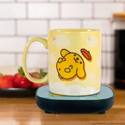 Uncanny Brands Wholesale Pompompurin Coffee Mug & Warmer Set