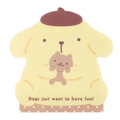Japan Original Pompompurin Die-cut Memo Pad (Expressions)