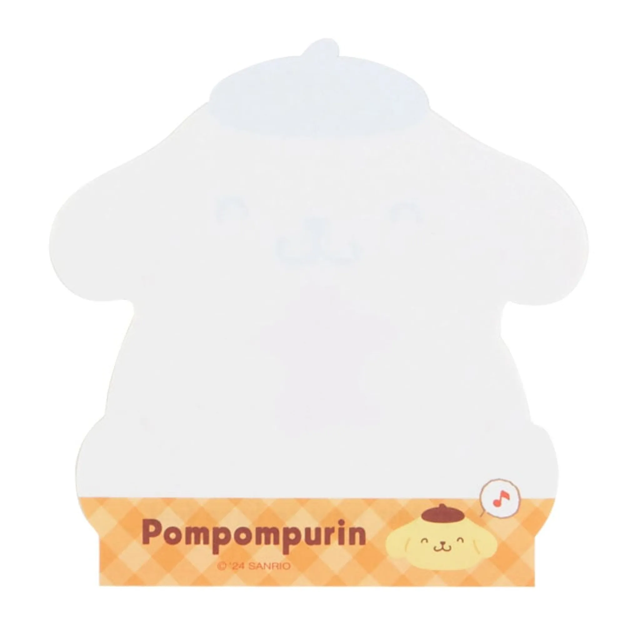 Japan Original Pompompurin Die-cut Memo Pad (Expressions)