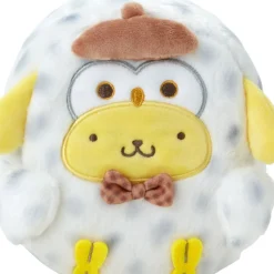 Japan Original Pompompurin Mini Zipper Pouch (Fauna Friends Series)