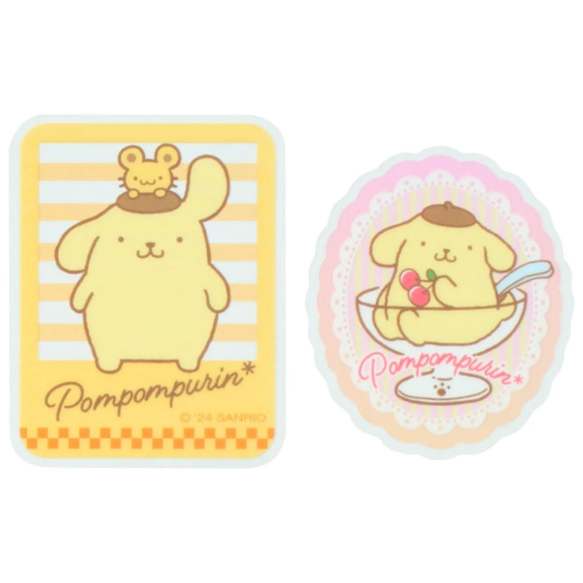 Japan Original Pompompurin 30-pc Mini Sticker Set