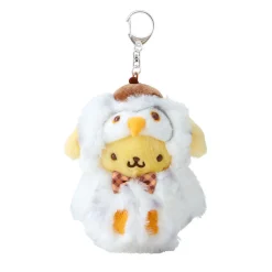 Japan Original Pompompurin Plush Keychain Mascot (Fauna Friends Series)
