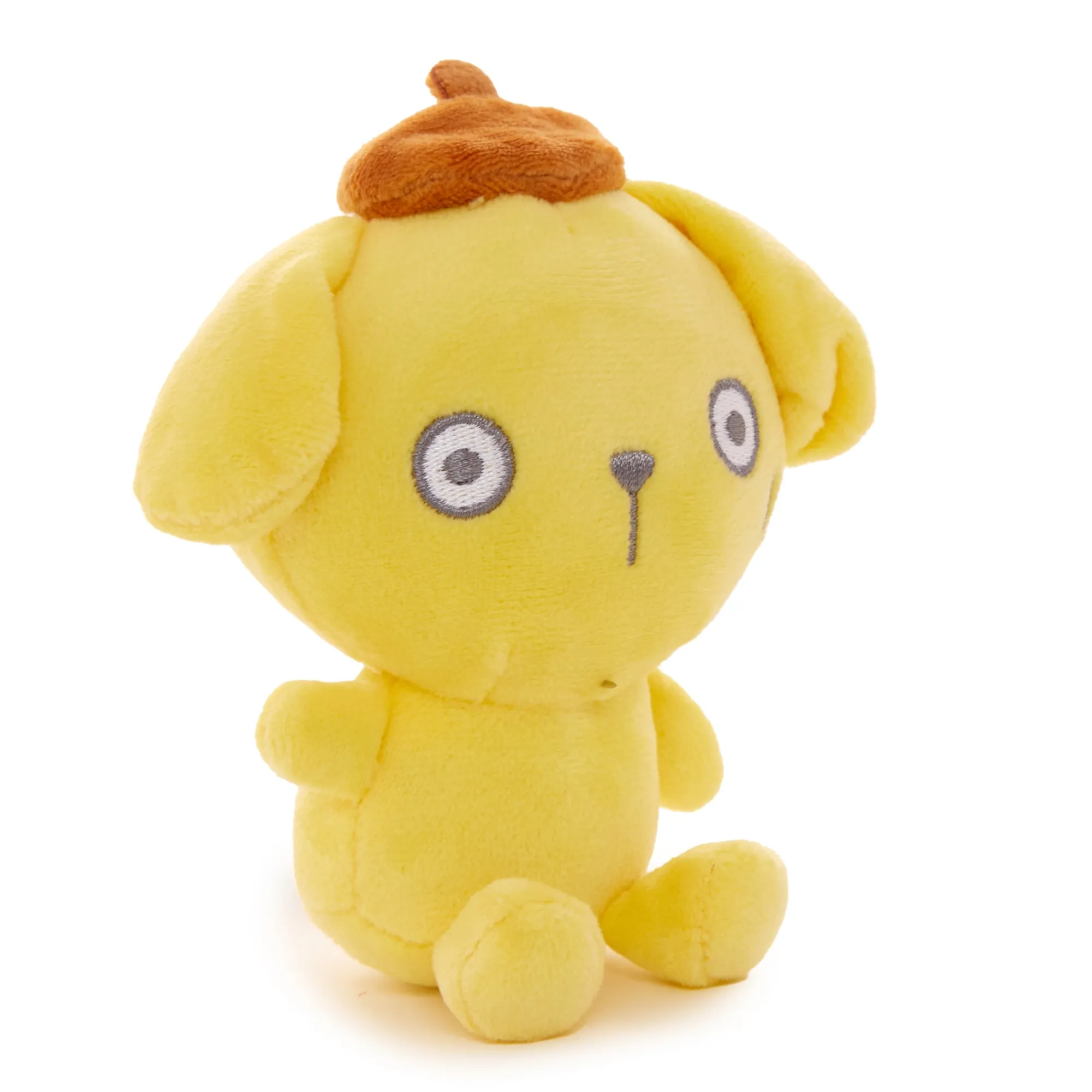 Global Original Pompompurin Plush Mascot Keychain (Frightened Series)